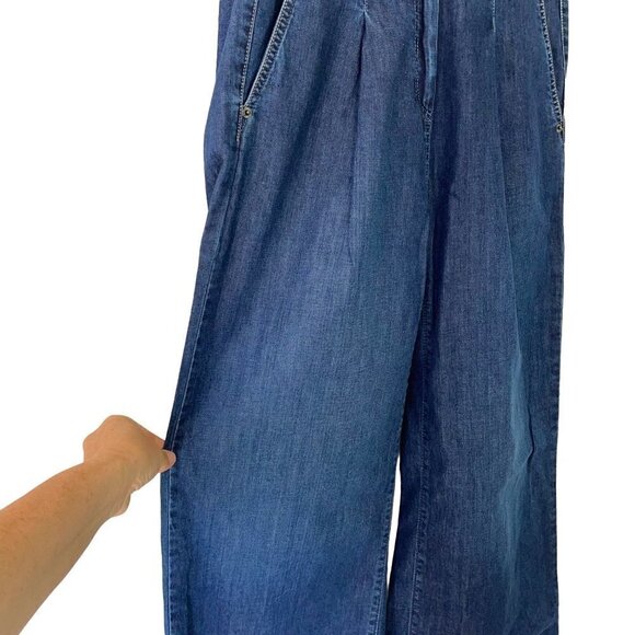 Just Female Roksan Trouser Jeans Womens Size Medium M Pure Cotton Denim Blue - Picture 6 of 12